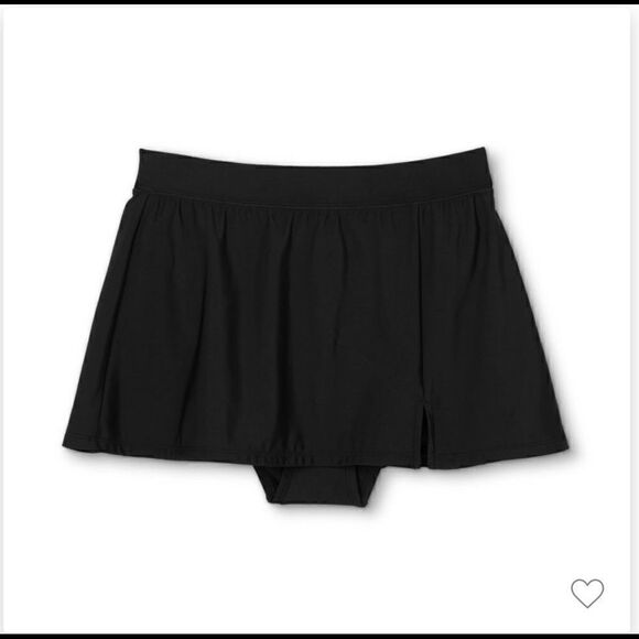 Aqua Green Women’s plus size split swim SKIRT black
Size 16W/18W - Picture 4 of 5